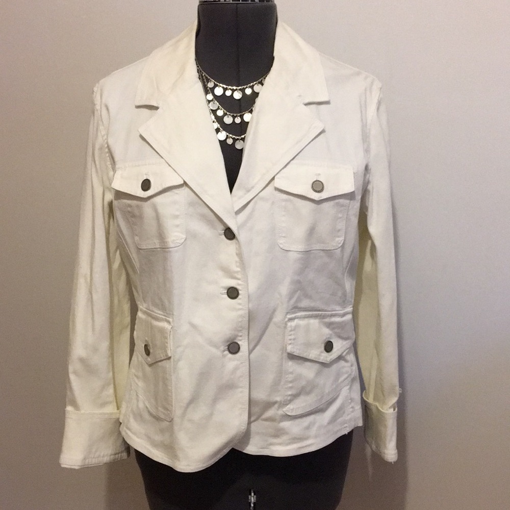 White jacket